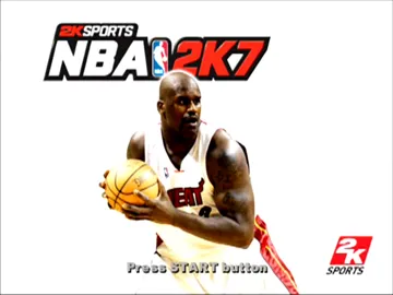 NBA 2K7 screen shot title